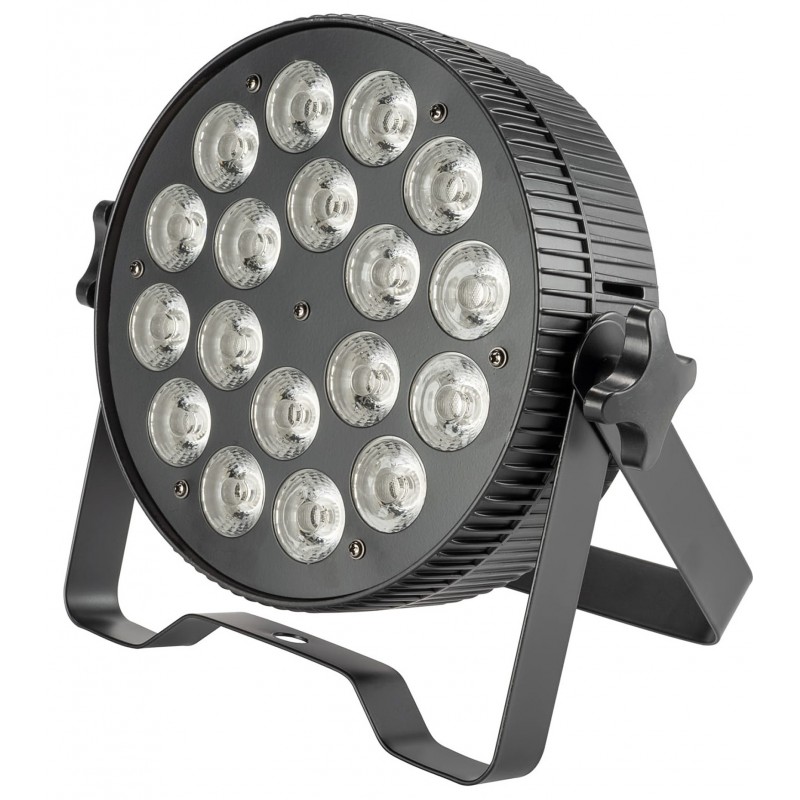 Flash Professional LED PAR 64 18x10W RGBW 4in1 FLAT Reflektor PAR LED - 1 - Reflektory PAR LED - Flash Professional LED PAR 64 1
