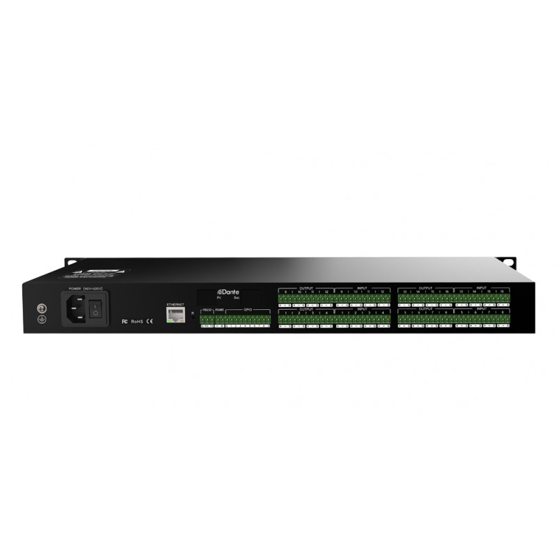 ITC Audio TS-P1616 - Matryca Cyfrowa Audio - 2 - Matryce audio - TS-P1616 cyfrowa matryca audio 16x16, DSP, TCP-IP, sterowanie: 