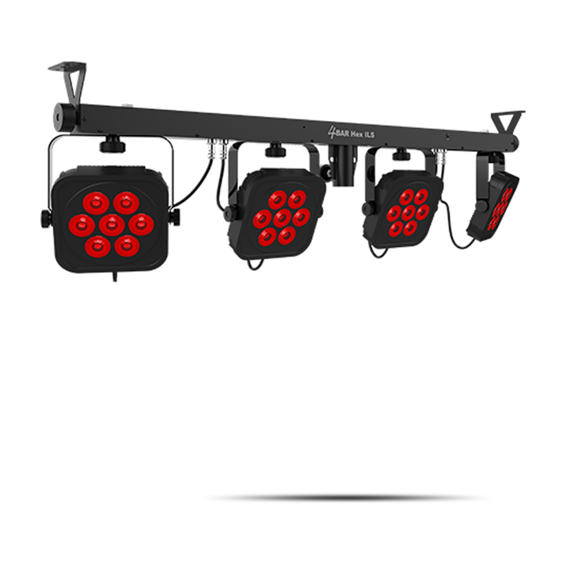 Chauvet 4BAR HEX ILS - Zestaw oświetleniowy - 2 - Zestawy Oświetleniowe - Chauvet DJ 4BAR HEX ILS to kompletne rozwiązanie oświe