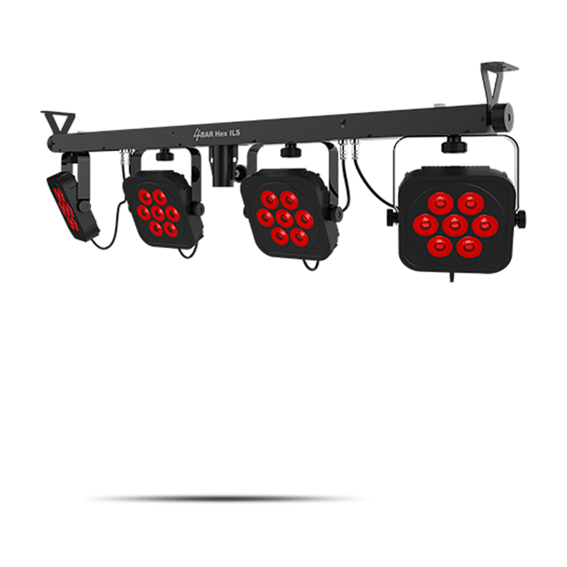 Chauvet 4BAR HEX ILS - Zestaw oświetleniowy - 4 - Zestawy Oświetleniowe - Chauvet DJ 4BAR HEX ILS to kompletne rozwiązanie oświe
