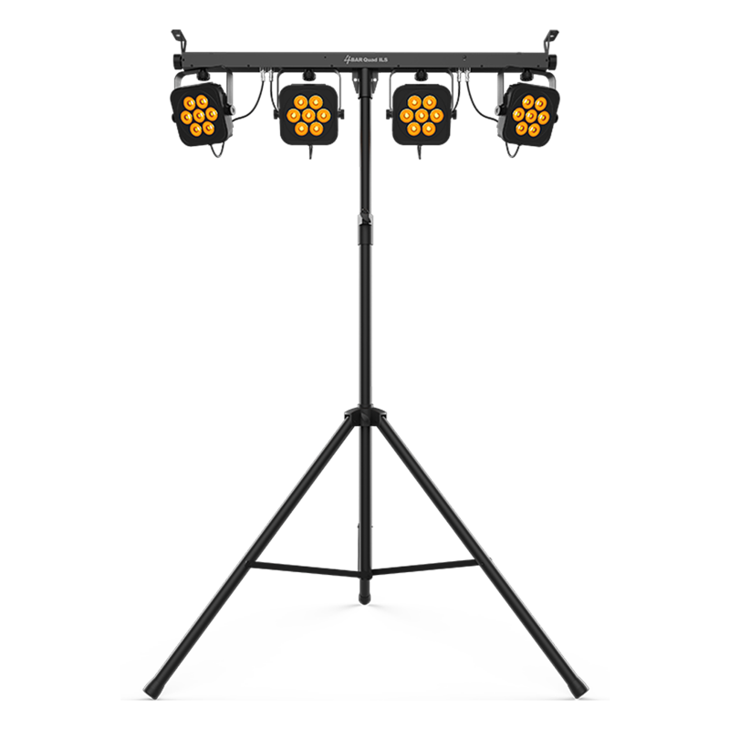 Chauvet 4BAR Quad ILS - Zestaw oświetleniowy - 2 - Zestawy Oświetleniowe - Chauvet DJ 4Bar Quad ILS to kompletne rozwiązanie ośw