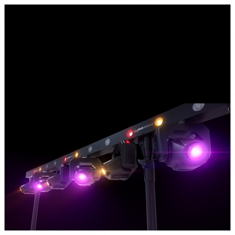 Chauvet Gig Bar Bridge ILS - Zestaw oświetleniowy - 6 - Zestawy Oświetleniowe - Ciesz się konfigurowalną konfiguracją oświetleni