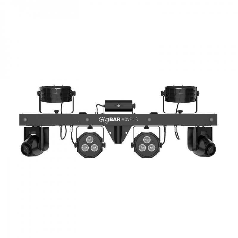 Chauvet Gig Bar MOVE + ILS - Zestaw oświetleniowy - 4 - Zestawy Oświetleniowe - Zestaw oświetleniowy GigBAR Move + ILS zawiera s