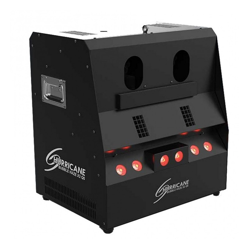 Chauvet Hurricane Bubble Haze X2 Q6 - Maszyna do dymu i baniek - 1 - Wytwornice dymu - Chauvet DJ Hurricane Bubble Haze X2 Q6 to