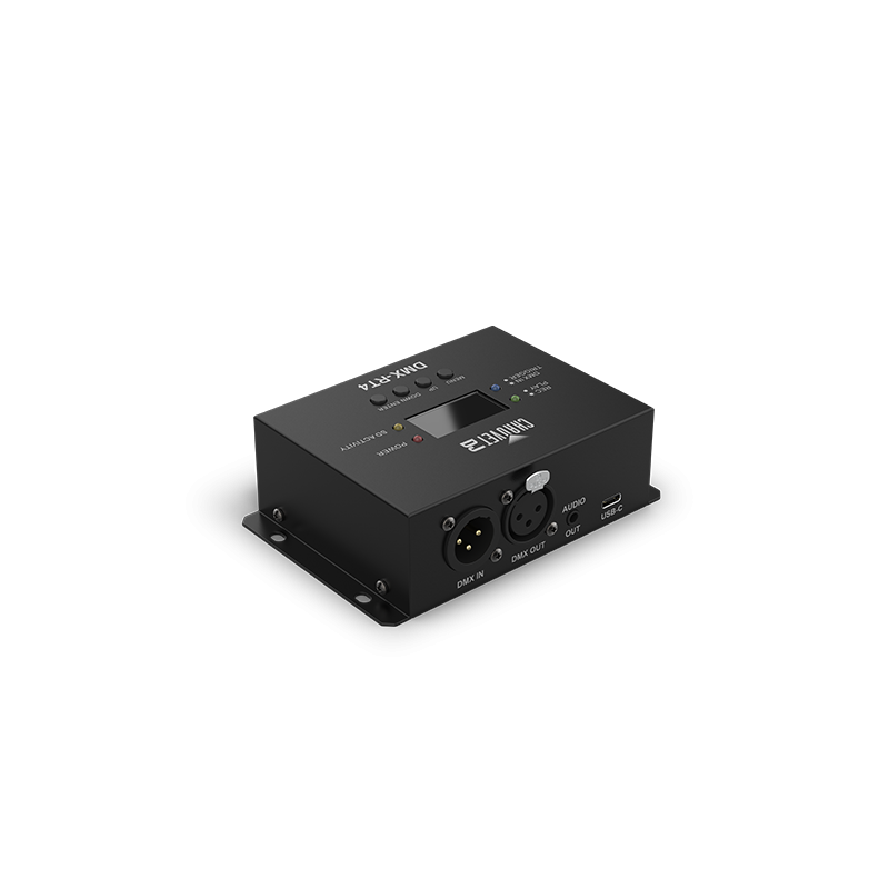 Chauvet DMX-RT 4 - Urządzenie do nagrywania i odtwarzania DMX - 3 - Sterowniki DMX i zasilanie - To solidne urządzenie do nagryw
