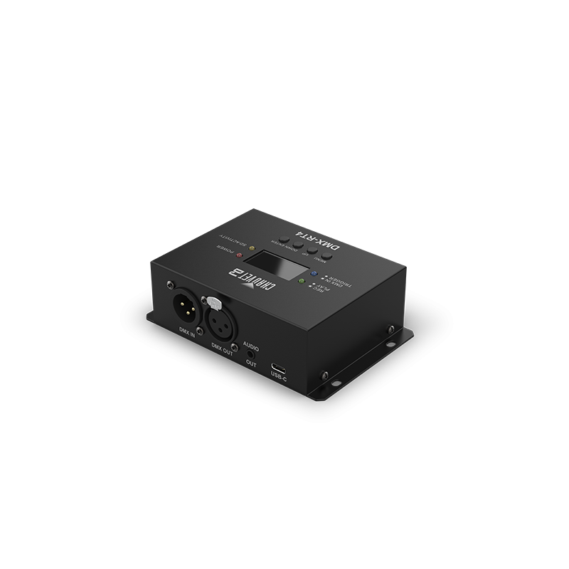 Chauvet DMX-RT 4 - Urządzenie do nagrywania i odtwarzania DMX - 4 - Sterowniki DMX i zasilanie - To solidne urządzenie do nagryw