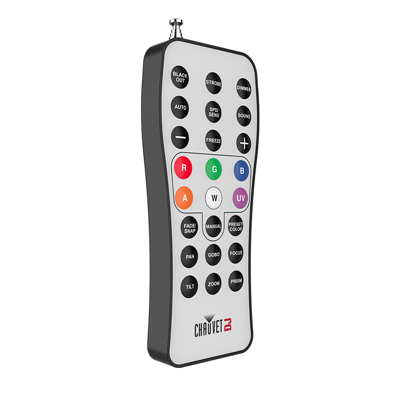 Chauvet RFC Remote - Pilot - 1 - Piloty - RFC to mieszczący się w dłoni pilot zdalnego sterowania do kompatybilnych urządzeń ośw