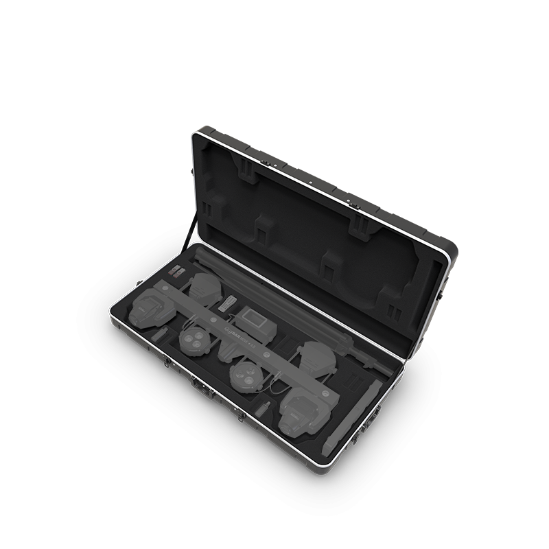 Chauvet Travel Case for Gig Bar 2, Gig Bar Move, Gig Bar Move Plus ILS - Case - 3 - Case, walizki transportowe - Przenoszenie Gi