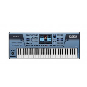 Ketron Fusion - profesjonalny keyboard, aranżer - 1 - Keyboardy - Fusion to nowoczesny keyboard aranżer z 61-klawiszową klawiatu