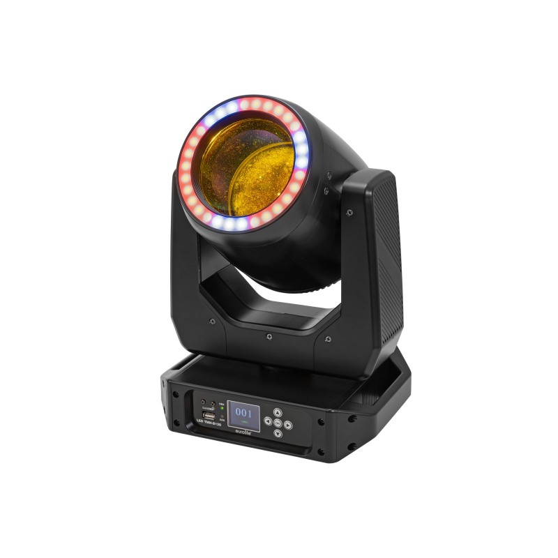 EUROLITE LED TMH-B120 Hypno Moving Head Beam Głowa ruchoma LED - 2 - Głowy typu BEAM - Ruchoma głowica LED z pierścieniem hipno,