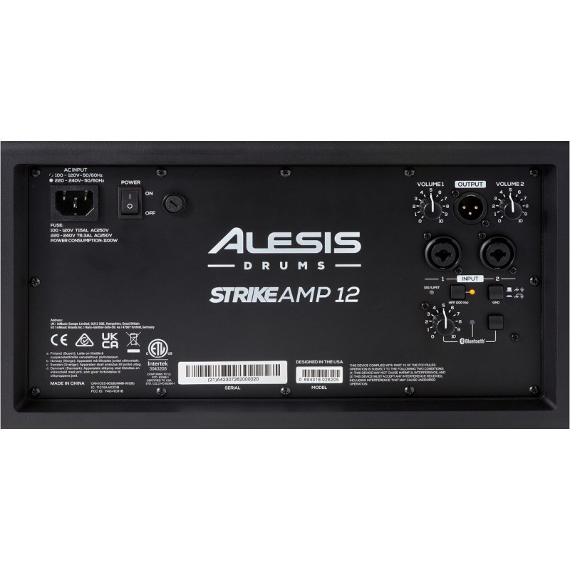 Alesis Strike Amp 12 MKII - aktywny odsłuch perkusyjny z Bluetooth - 5 - Wzmacniacze perkusyjne - Wzmacniacz do perkusji elektro