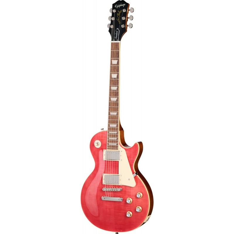 Epiphone Les Paul Standard 60s Figured (Incl. Premium Gig Bag) Fucshia Gitara elektryczna - 1 - Gitary elektryczne - Gitara elek