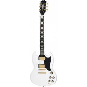 Epiphone SG Custom (2-Hum, Incl. Premium Gig Bag) Alpine White Gitara elektryczna - 1 - Gitary elektryczne - Wyrafinowana, elega