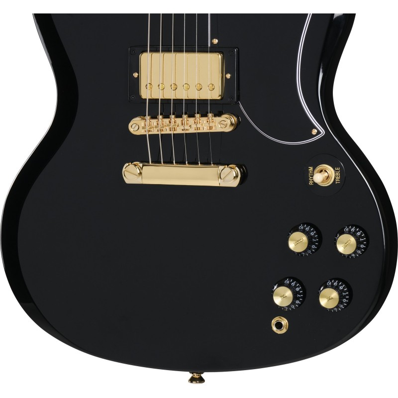 Epiphone SG Custom (2-Hum, Incl. Premium Gig Bag) Ebony Gitara elektryczna - 3 - Gitary elektryczne - Wyrafinowana, elegancka i 