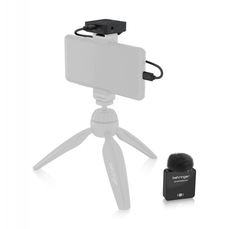 Behringer GO CAM WIRELESS Bezprzewodowy system mikrofonowy - 4 - Zestawy bezprzewodowe - Behringer GO CAM WIRELESS – Cyfrowy, be