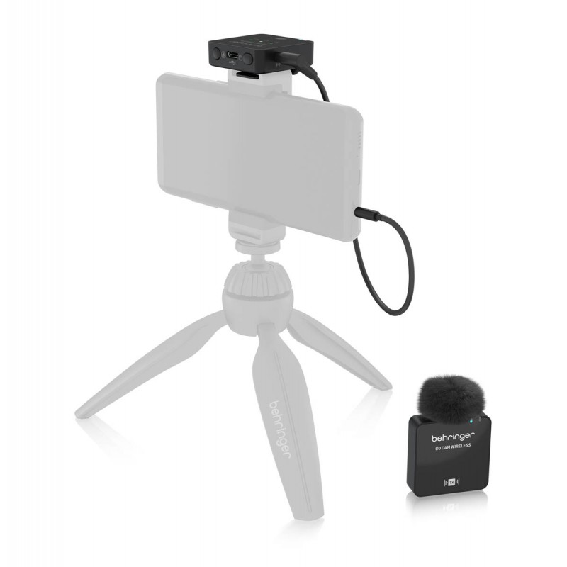 Behringer GO CAM WIRELESS Bezprzewodowy system mikrofonowy - 6 - Zestawy bezprzewodowe - Behringer GO CAM WIRELESS – Cyfrowy, be