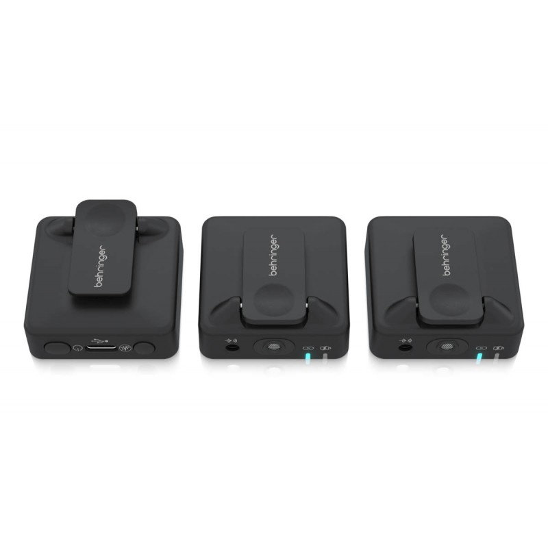 Behringer GO CAM WIRELESS 2 Bezprzewodowy system mikrofonowy - 8 - Zestawy bezprzewodowe - Cyfrowy, podwójny bezprzewodowy syste
