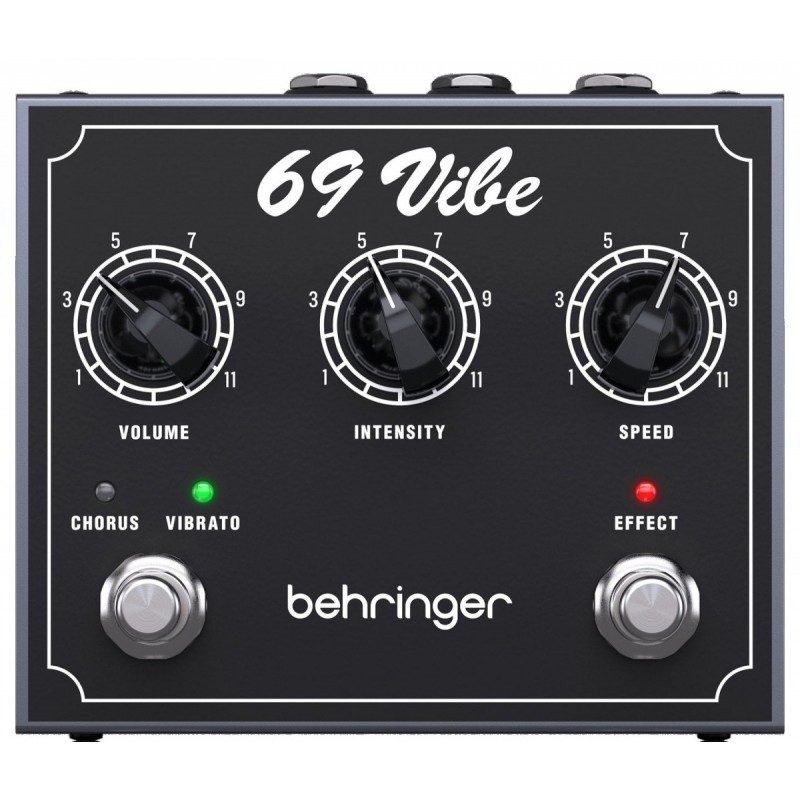 Behringer 69 VIBE efekt gitarowy typu Chorus, Vibrato - 1 - Strona główna - Efekt gitarowy, wiernie odtwarza legendarne brzmieni
