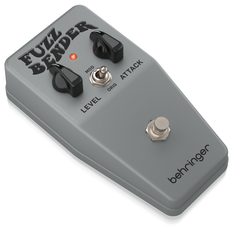 Behringer FUZZ BENDER - efekt gitarowy typu fuzz - 2 - Efekty Fuzz - Klasyczny efekt gitarowy tryb zapewnia bogaty, gładki fuzz,