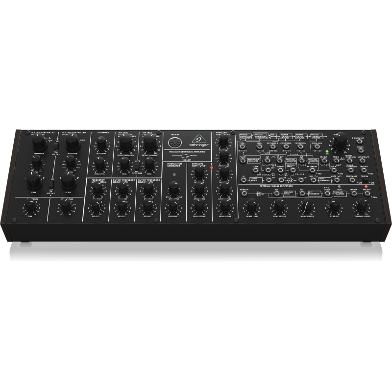 Behringer K-2 MKII - syntezator analogowy - 2 - Syntezatory - Syntezator analogowy i semi-modularny z podwójnym VCO, ring modula