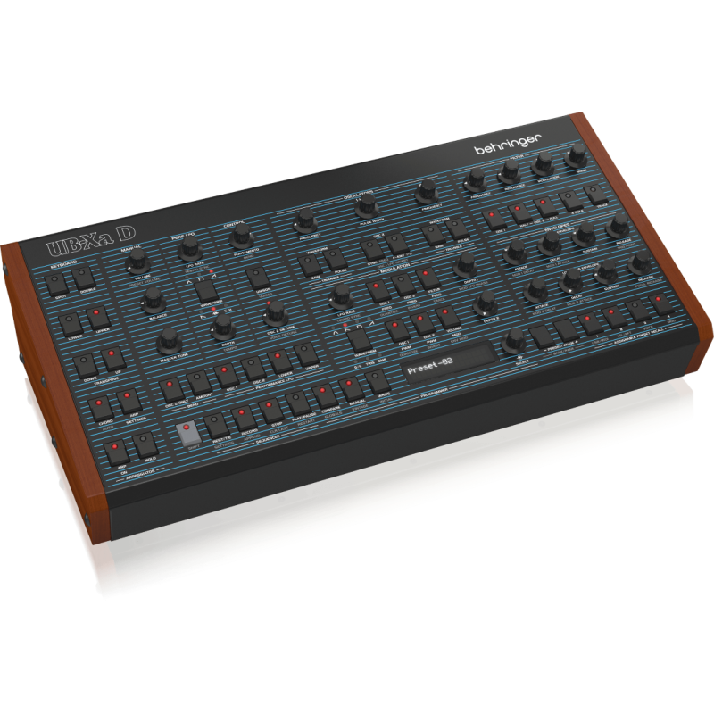 Behringer UB-Xa D - Syntezator analogowy - 2 - Syntezatory - Klasyczny, analogowy, 16-głosowy, wielogłosowy, polifoniczny syntez