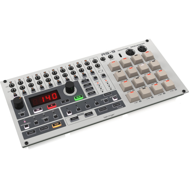 Behringer RS-9 - maszyna perkusyjna w obudowie rack - 2 - Automaty perkusyjne - Maszyna perkusyjna w obudowie rack Behringer RS-