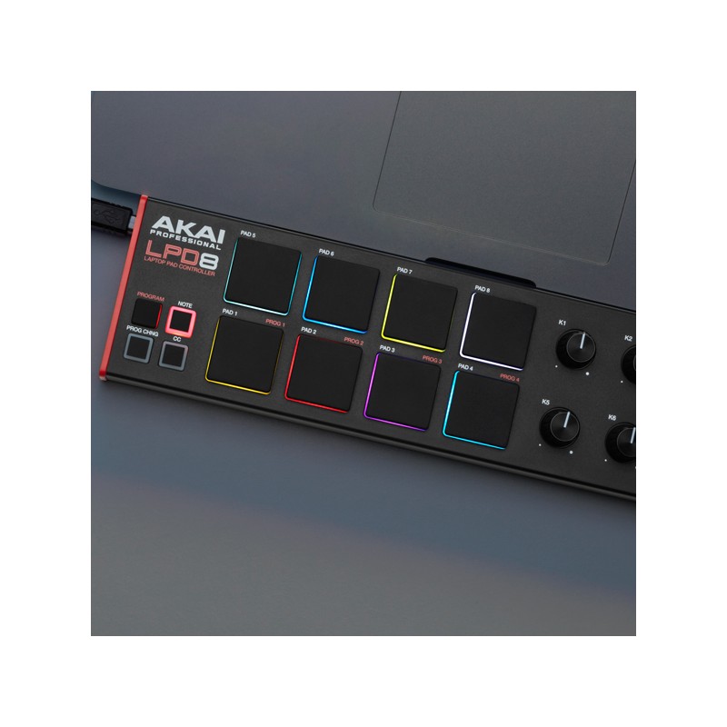 Akai LPD 8 MKII - Mini kontroler USB/MIDI