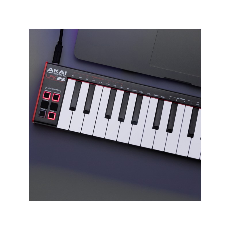 Akai LPK 25 MKII - Mini klawiatura sterująca
