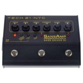 TECH 21 Bass Driver D.I. Programmable - efekt basowy