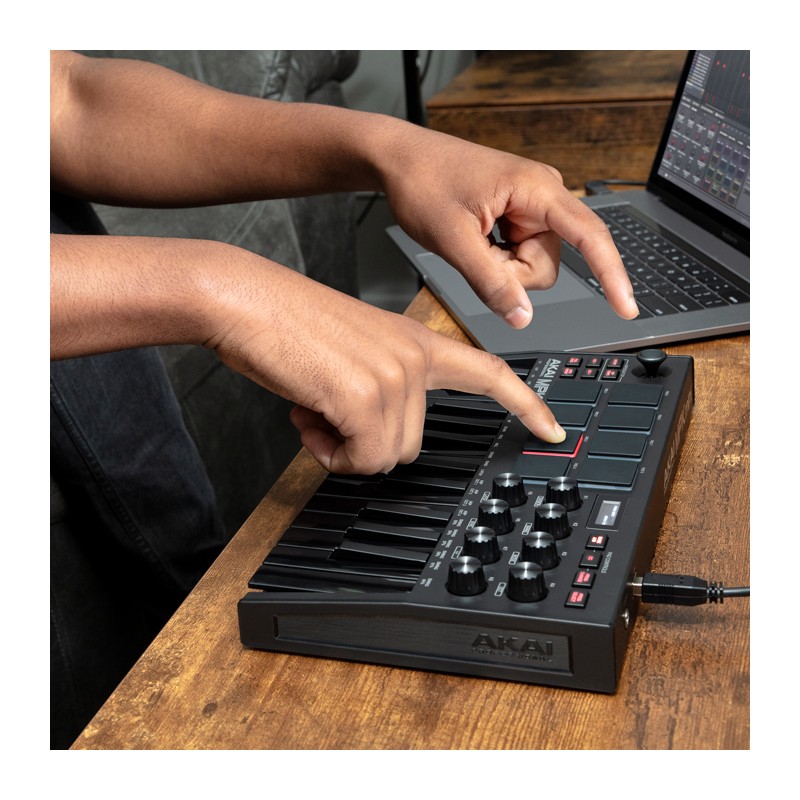 Akai MPK MINI 3 BLACK - Mini klawiatura sterująca