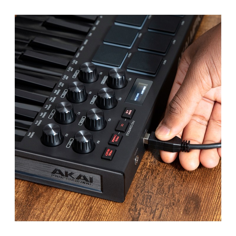Akai MPK MINI 3 BLACK - Mini klawiatura sterująca