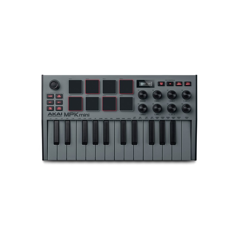 Akai MPK MINI 3 GRAY - Mini klawiatura sterująca