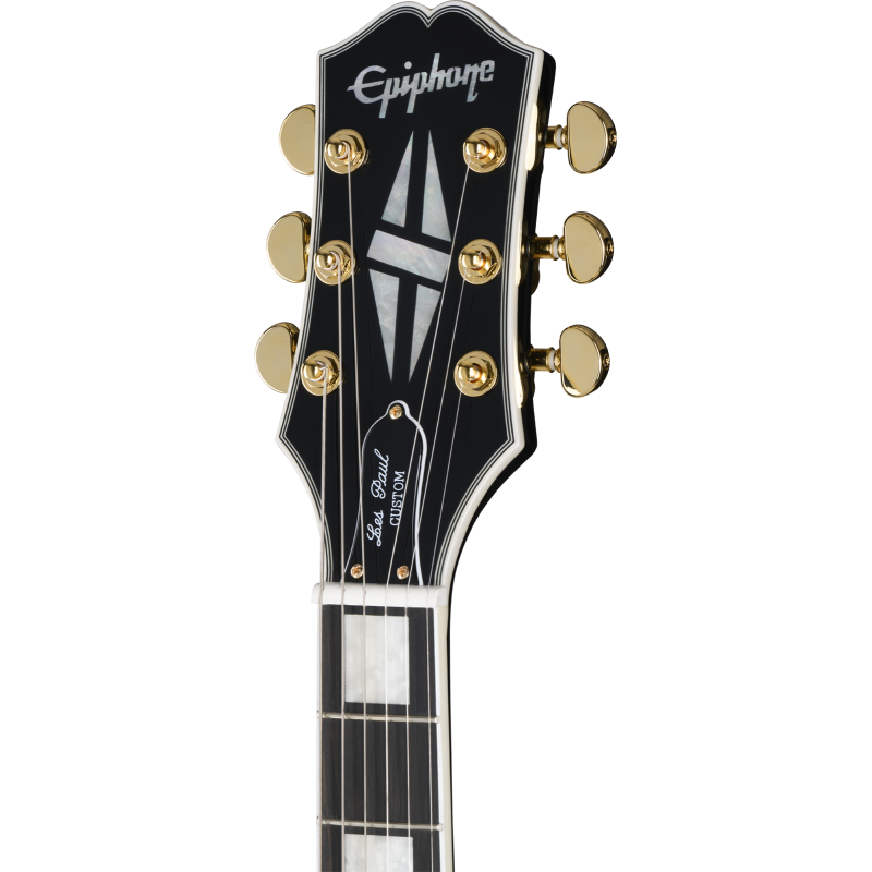 Epiphone Les Paul Custom Ebony gitara elektryczna + pokrowiec - 6 - Gitary elektryczne - Autorską wersję Les Paul Custom Ebony (