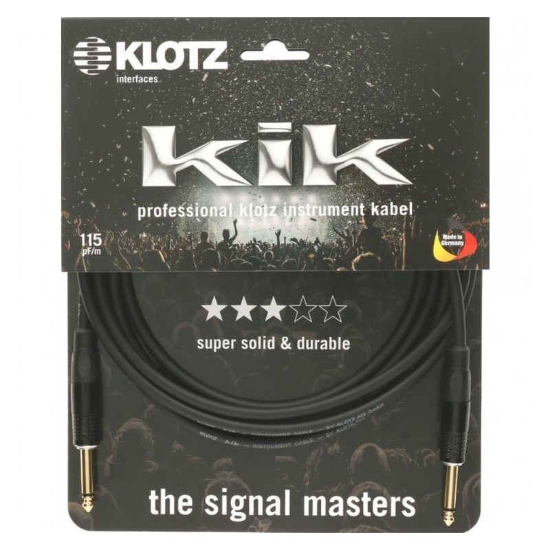 Klotz KIKKG9.0PPSW - kabel Jack - Jack 9m