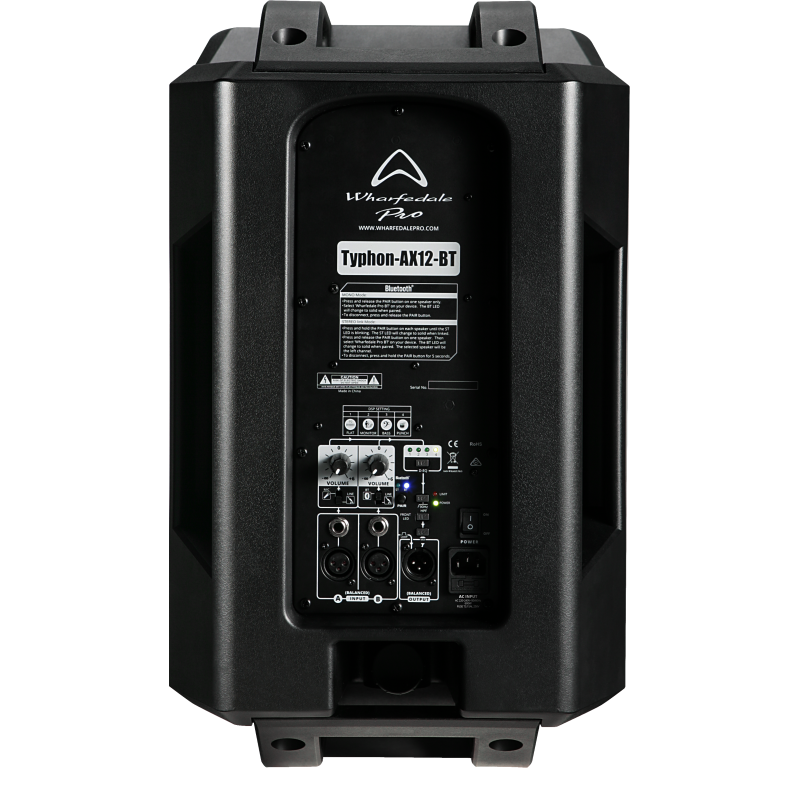 Wharfedale TYPHON AX12 BT Kolumna aktywna 720W BT, TWS, IP54 - 9 - Kolumny aktywne - Wharfedale Pro Typhon AX-12 BT aktywna kolu