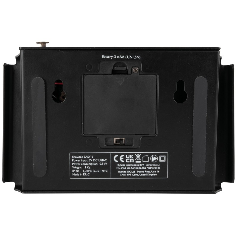 Showtec Easy 6 - Kontroler DMX 5P