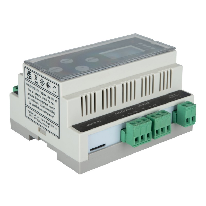 Showtec Melodist Install - Odtwarzacz WAV z możliwością sterowania DMX