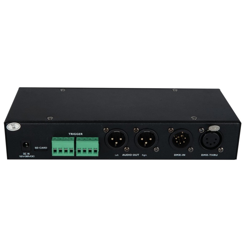 Showtec Melodist Mobile - Odtwarzacz WAV z możliwością sterowania DMX