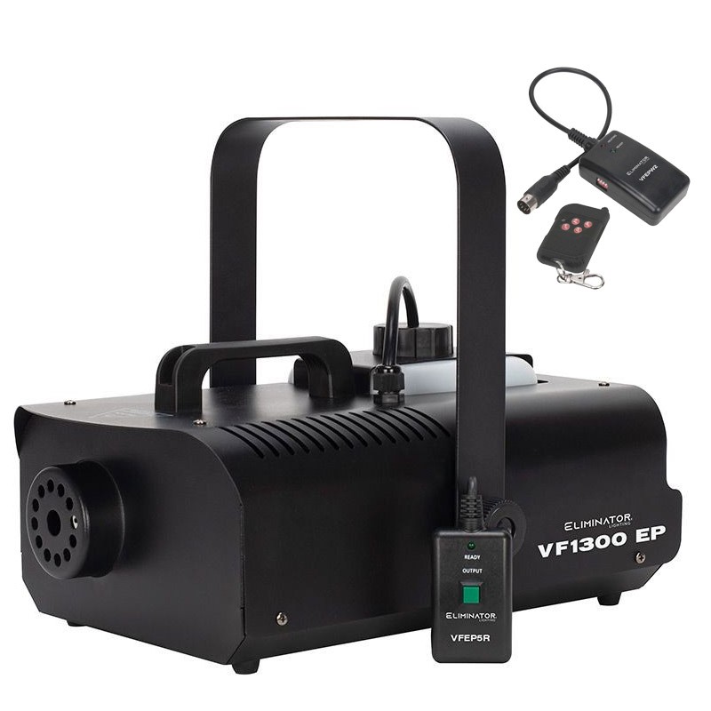 Eliminator VF 1300 EP - wytwornica dymu z pilotem bezprzewodowym - 1 - Wytwornice dymu - Maszyna do dymu VF1300 EP pozwala oświe