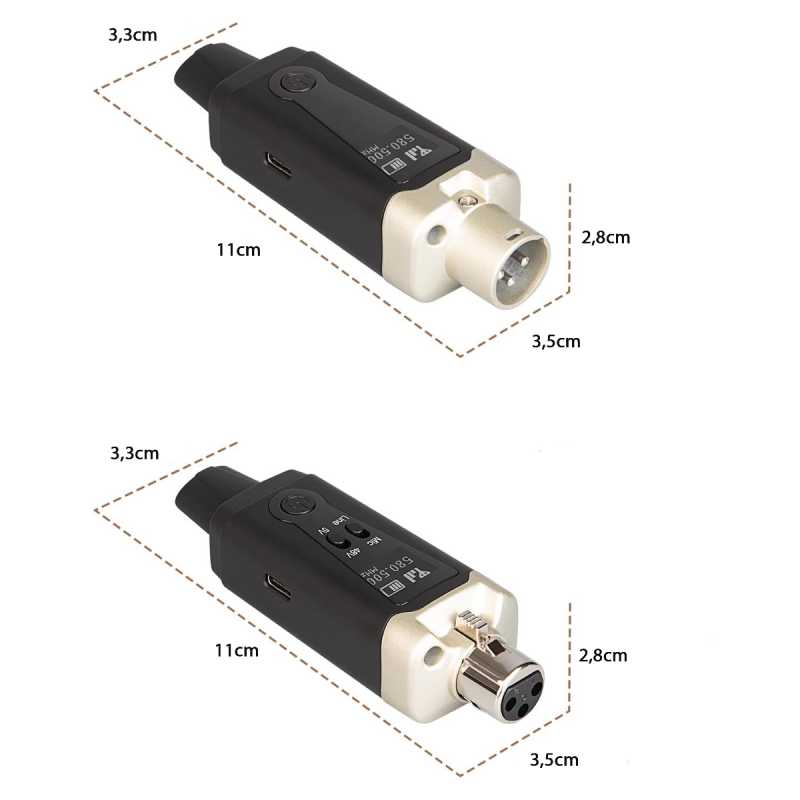 DNA WXLR1 - Bezprzewodowy system transmisji audio UHF