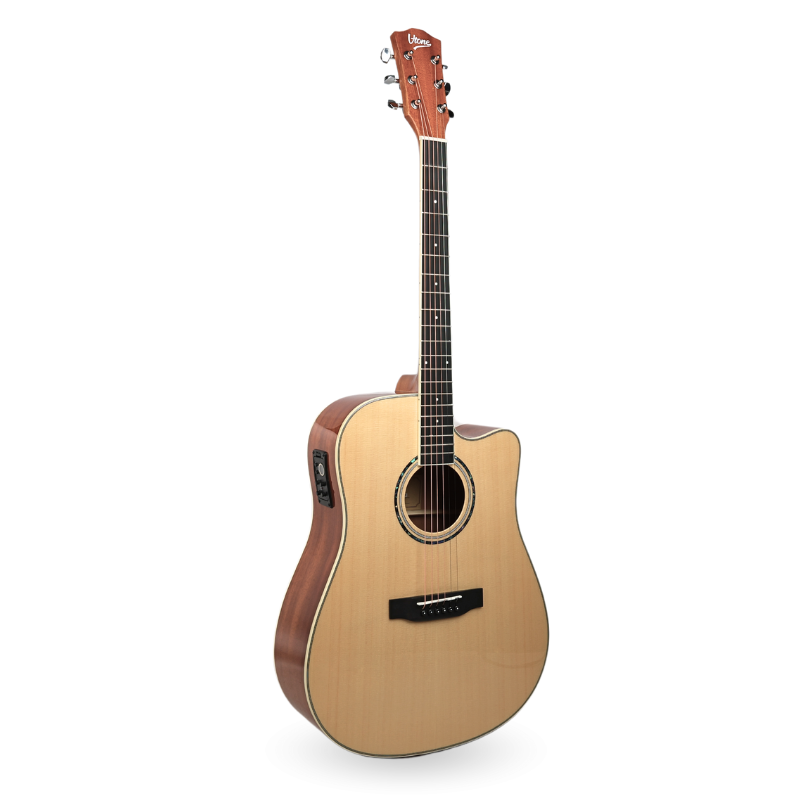 V-Tone VEAG1 CE NT - Gitara elektroakustyczna 4/4 Dreadnought Cutaway