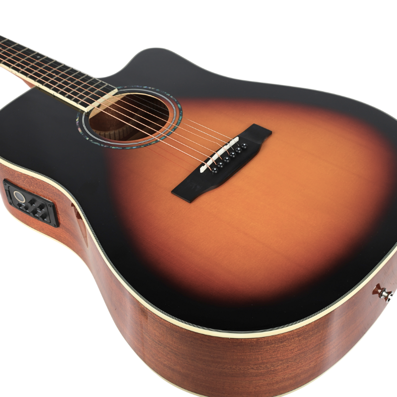 V-Tone VEAG1 CE VS - Gitara elektroakustyczna 4/4 Dreadnought Cutaway