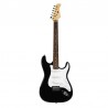 V-Tone ESST39 BK - Gitara elektryczna 4/4 Stratocaster 39" SSS + wzmacniacz gitarowy