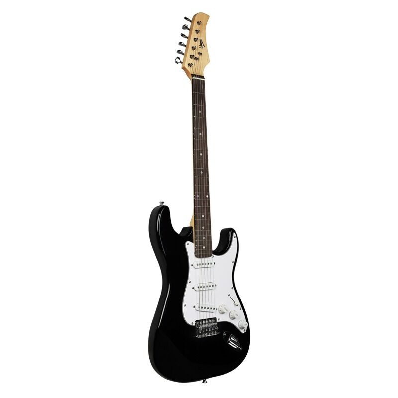 V-Tone ESST39 BK - Gitara elektryczna 4/4 Stratocaster 39" SSS + wzmacniacz gitarowy