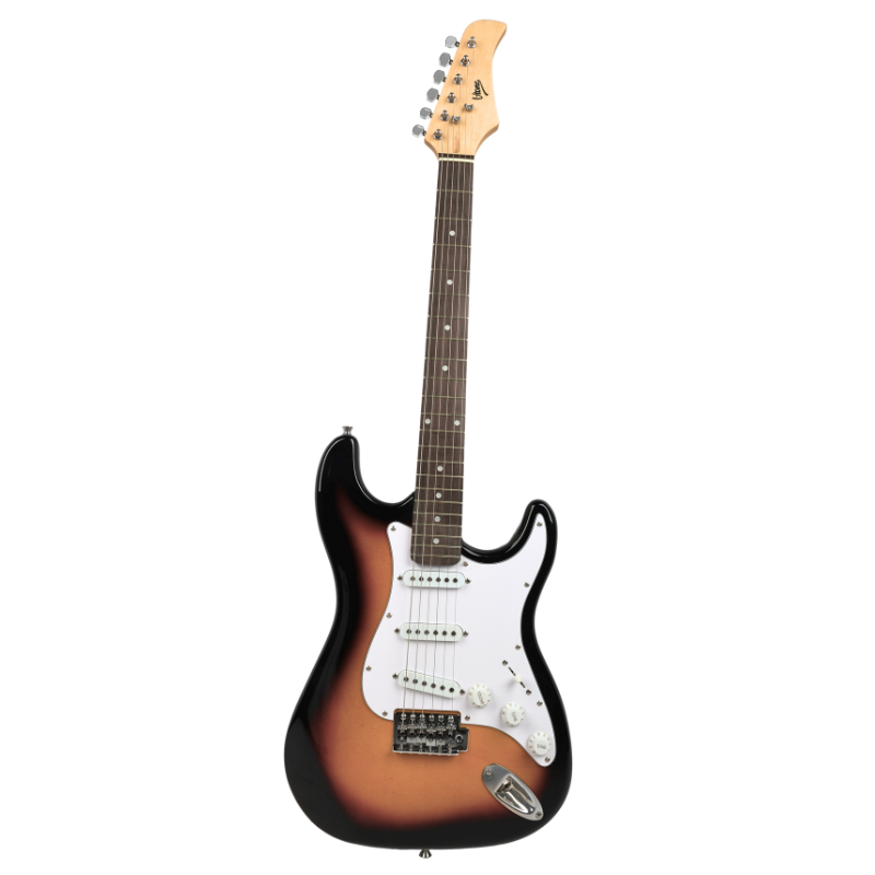 V-Tone ESST39 SB - Gitara elektryczna 4/4 Stratocaster 39" SSS + wzmacniacz gitarowy