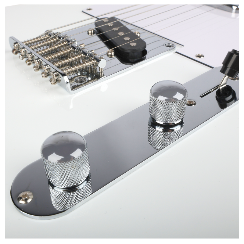 V-Tone ETL39 WH - Gitara elektryczna 4/4 Telecaster 39" SS