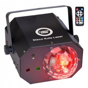 LIGHT4ME Disco Kula Laser - multiefekt świetlny LED
