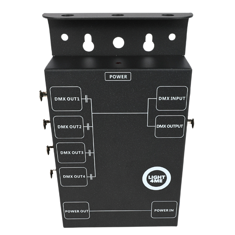 Light4Me XSPLIT 4 - Rozdzielacz sygnału DMX splitter