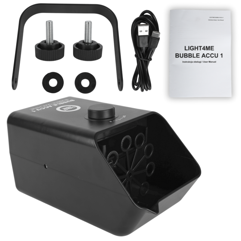 Light4Me BUBBLE ACCU 1 - Wytwornica baniek akumulatorowa