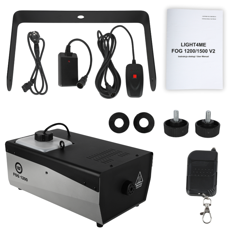 Light4Me FOG 1200 V2 - Wytwornica dymu